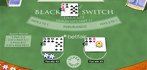 Blackjack Switch Odds
