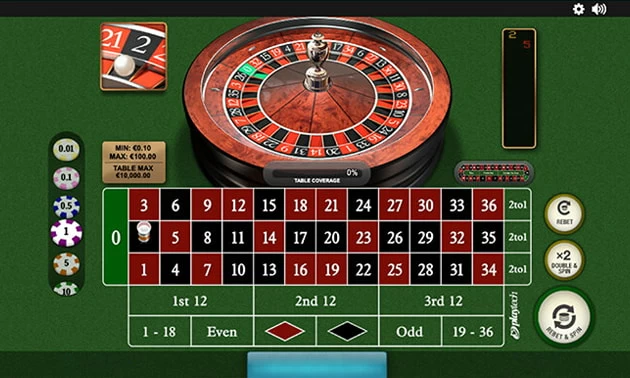 Demo of an Online Roulette Game for Players from the Netherlands