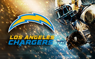 The LA Chargers during an NFL game