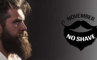 Image of the No Shave November Logo