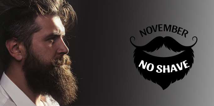 Image of the No Shave November Logo