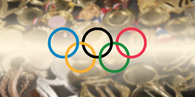 An image of the iconic Olympic logo