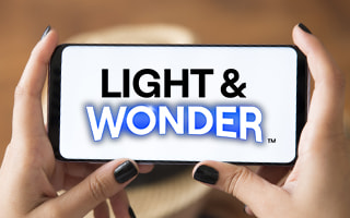 Light & Wonder image on mobile device