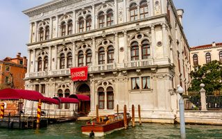 A front on image of the Casino di Venezia in Venice